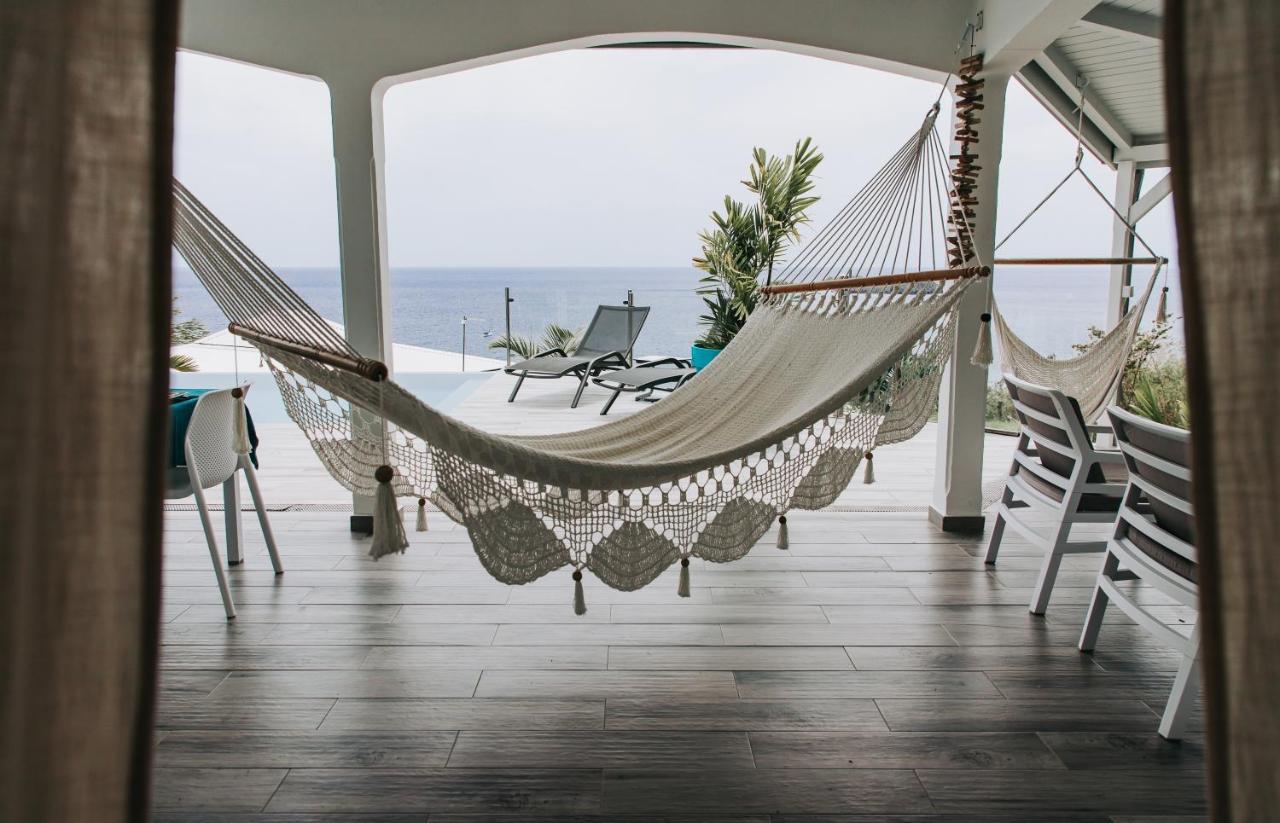 Sunset Palm - Villa Creole Avec Piscine Face Au Coucher De Soleil Et A La Reserve Cousteau Bouillante Dış mekan fotoğraf
