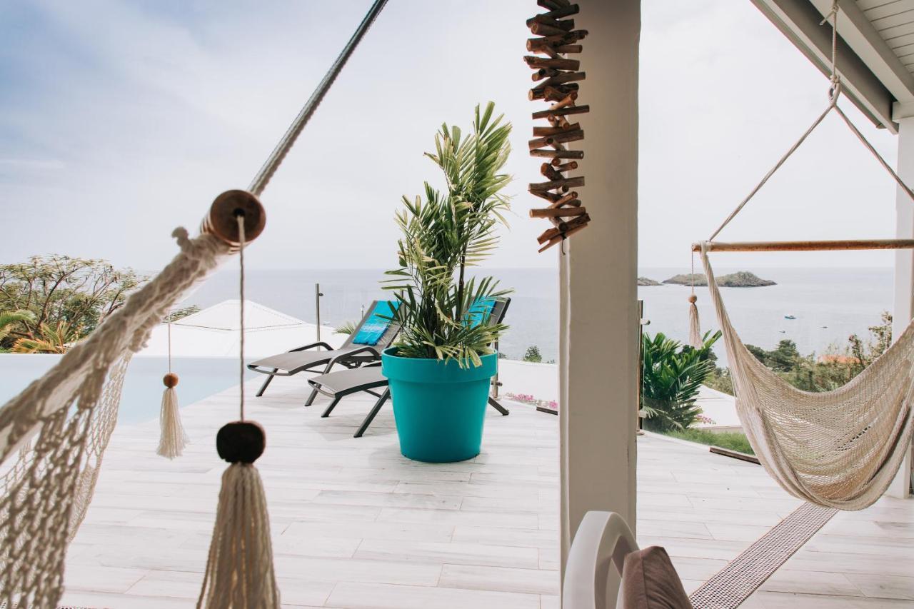 Sunset Palm - Villa Creole Avec Piscine Face Au Coucher De Soleil Et A La Reserve Cousteau Bouillante Dış mekan fotoğraf